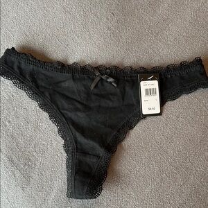 Frederick's of Hollywood Black Lace Panties